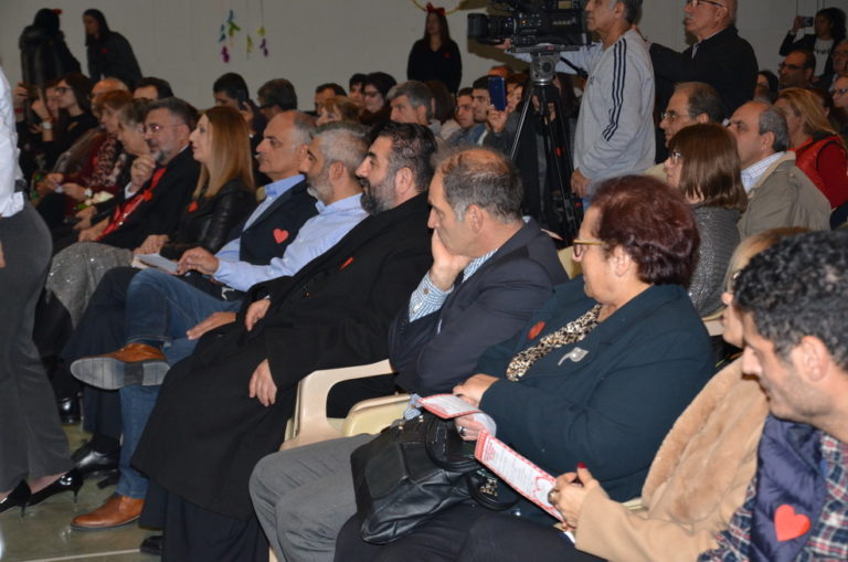 Χαιρετισμός του Προέδρου του Συνδέσμου Γονέων του Δημοτικού Αγίου Μάρωνα Ιωσήφ Μ. Ιωσήφ κατά την Χριστουγεννιάτικη γιορτή του Δημοτικού Σχολείου Αγίου Μάρωνα