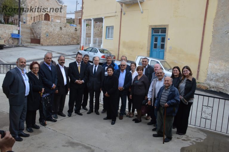 Επίσκεψη Γάλλου πρέσβη Ρενέ Τροκάζ στα Μαρωνίτικα χωριά