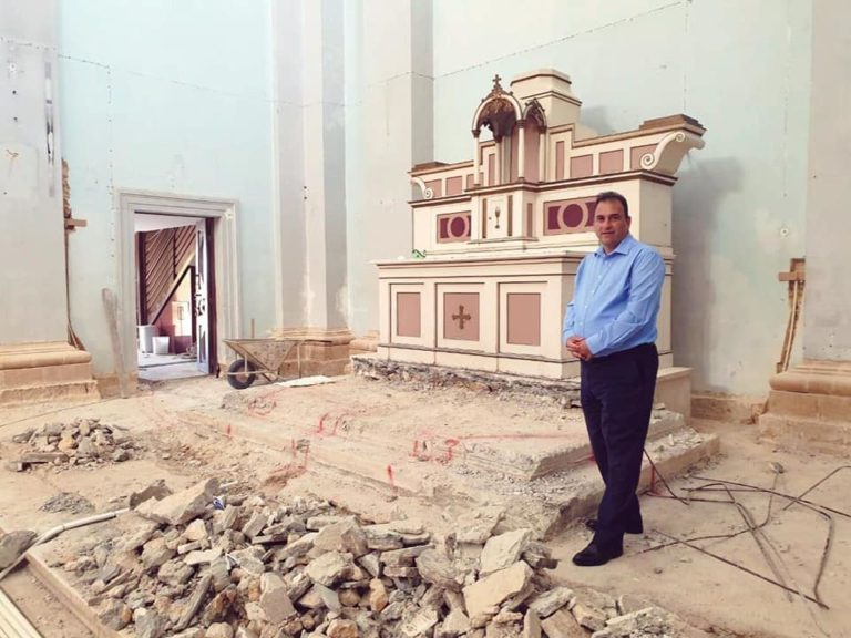 Ιερός Ναός Αγίου Γεωργίου στον Κορμακιτη- Ανακοίνωση Εκπροσώπου Μαρωνιτών Γιαννάκη Μούσα