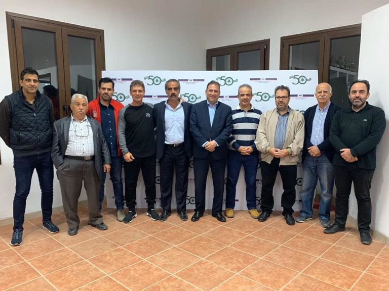 Συνάντηση Εκπροσώπου Μαρωνιτών με τον Πρόεδρο και το Διοικητικού Συμβουλίου του ιστορικού σωματείου « Κέδρος» Αγίας Μαρίνας