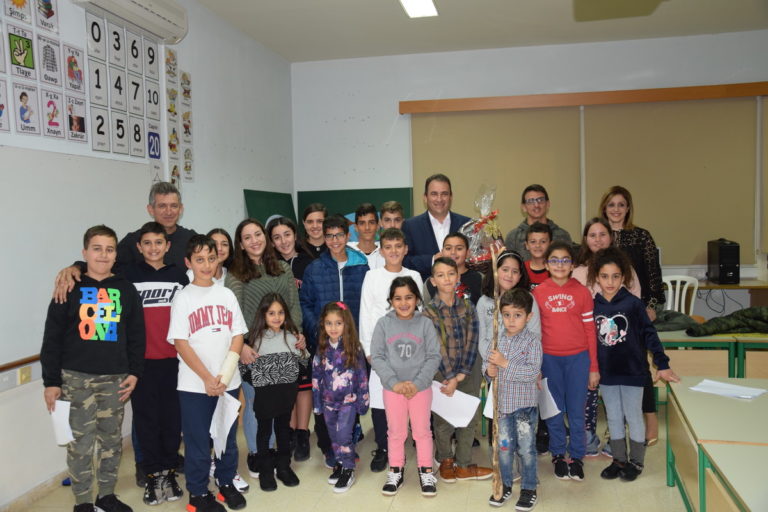 Κάλαντα στην «Σάννα» στον Εκπρόσωπο των Μαρωνιτών Γιαννάκη Μούσα