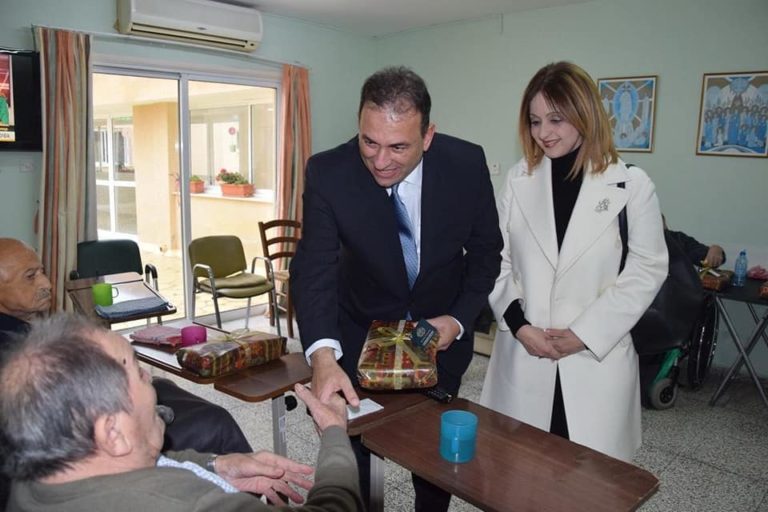 Επίσκεψη Εκπροσώπου Μαρωνιτών Γιαννάκη Μούσα στη Στέγη Ευγηρίας Άγιος Αντώνιος