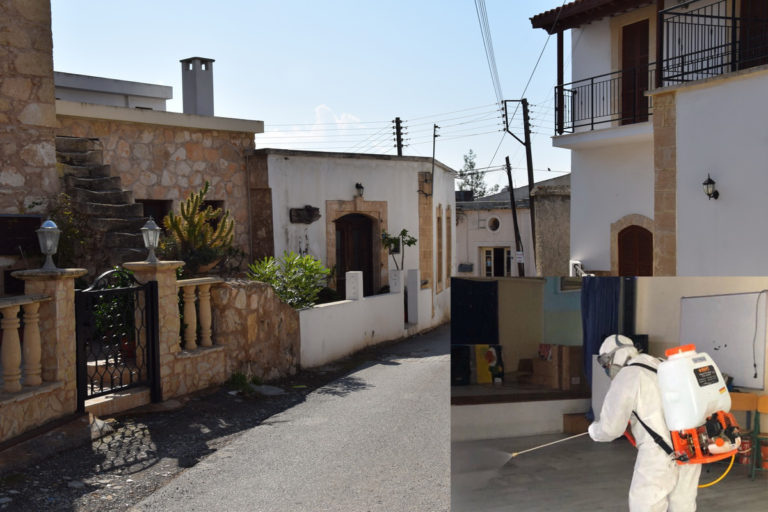Έκτακτη ανακοίνωση Κοινοτικού Συμβουλίου Κορμακίτη – Απολύμανση όλων των δημόσιων κτηρίων στον Κορμακίτη