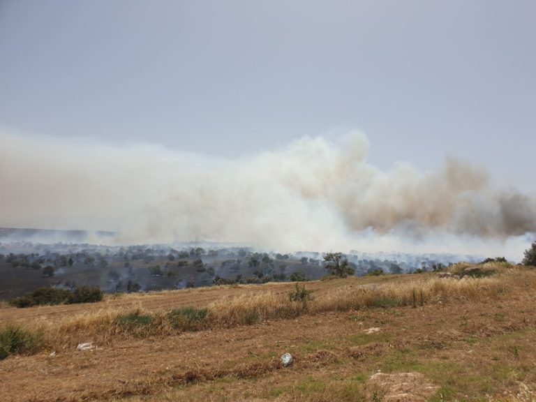 Συμπάθεια και αλληλεγγύη για την πυρκαγιά που ξέσπασε στην περιοχή του Κορμακίτη