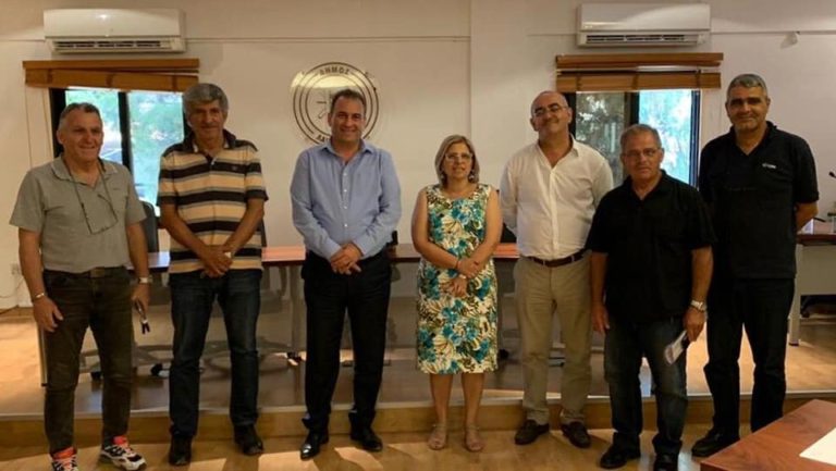 Συνάντηση Εκπροσώπου Μαρωνιτών, Κοινοτικού Συμβουλίου Ασωμάτου και ΈΝΑ Ασωμάτου με τη Δήμαρχο Λακατάμιας