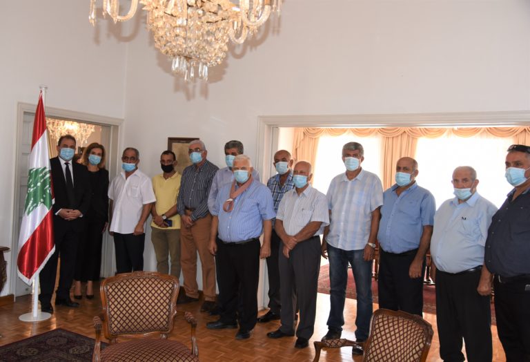 Στην Πρεσβευτική κατοικία του Λιβάνου ο Εκπρόσωπος με ευρεία αντιπροσωπεία της Κοινότητας