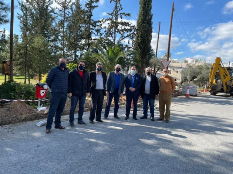 Επιθεώρηση των εργασιών για το Πάρκο «Μιχάλης Φράγκος» στον Στρόβολο