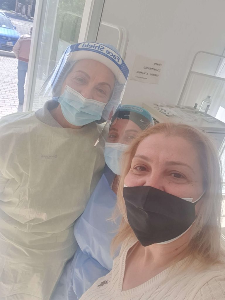 Εμβολιάστηκαν με την 1η δόση η τρίτη ομάδα ατόμων ( 36 άτομα) από Κορμακίτη και Καρπάσια