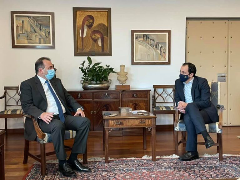 Συνάντηση Εκπροσώπου Γιαννάκη Μούσα με τον Υπουργό Εξωτερικών