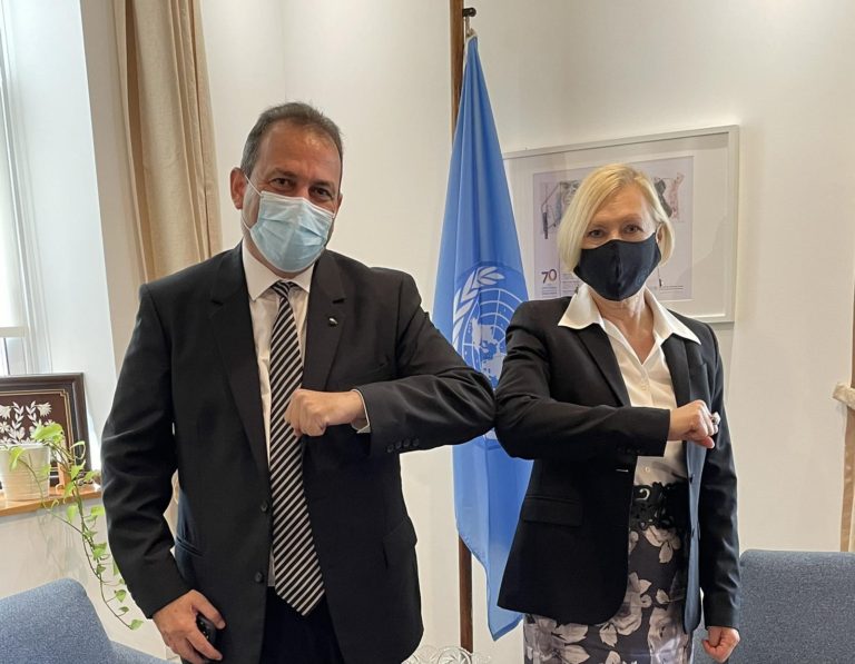 Ανάρτηση Εκπροσώπου Μαρωνιτών – Συνάντηση με Ελίζαμπεθ Σπέχαρ