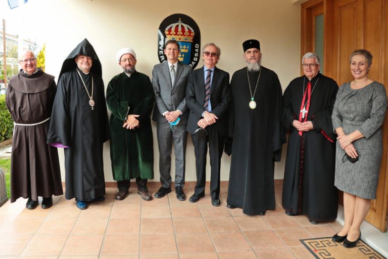 Οι θρησκευτικοί ηγέτες  καλωσόρισαν τον νέο Ειδικό Αντιπρόσωπο του ΓΓ του ΟΗΕ στην Κύπρο.