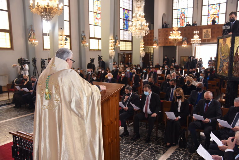 Ομιλία του Σεβασμιωτάτου Αρχιεπισκόπου Μαρωνιτών Κύπρου κ.κ. ΣελήμΣφέιρ επ’ ευκαιρία της Εορτής του Αγίου Μάρωνα