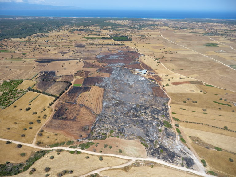 Ανακοίνωση Τοπικής Αρχής Κορμακίτη- Καταγραφή ζημιών από την Πυρκαγιά της 21 Μαΐου 2022