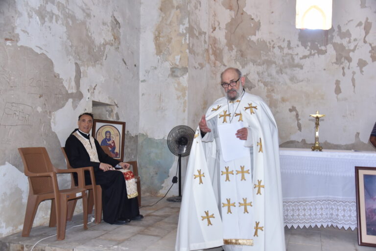 Ομιλία του Πανοσιολογιότατου Αββά Ιωσήφ στο 15ο προσκύνημα στην Μονή του Προφήτη Ηλία 23-07-2023